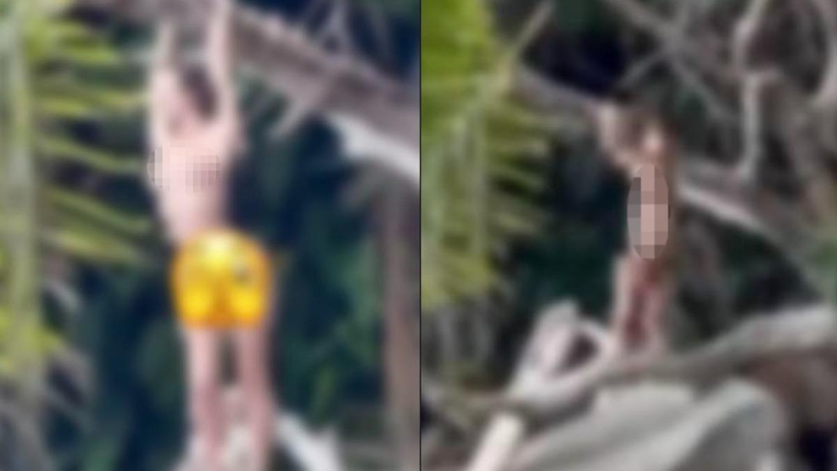 辣妹普吉島海邊「露點擺姿勢」!脫光畫面全被拍 泰網友炸鍋