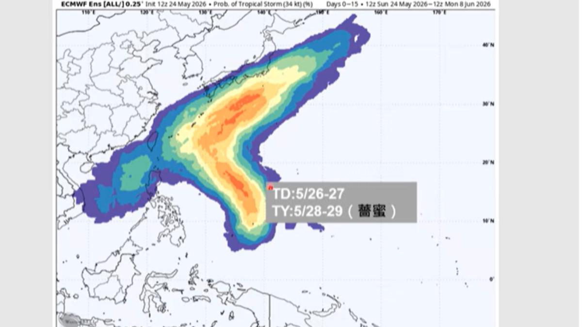 天氣／颱風「薔蜜」恐本週生成！專家曝可能路徑