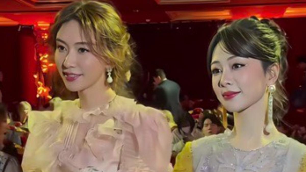 林志玲(左)、楊紫同台演出有變數。(圖/翻攝自微博)