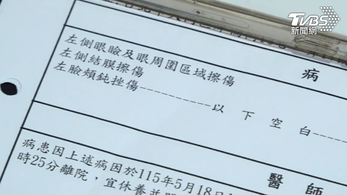 國三女學生，指控遭同班男同學長期騷擾霸凌，會考又遇騷擾，反擊被狂毆。 (圖／TVBS)
