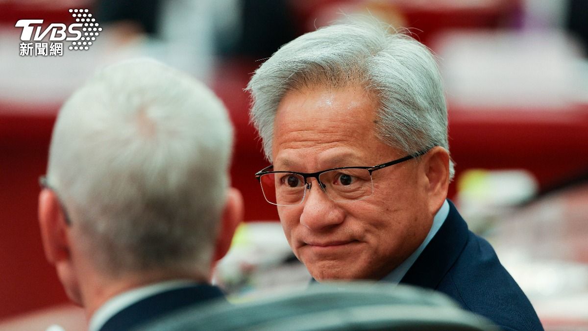 輝達執行長黃仁勳。（圖／達志影像美聯社）