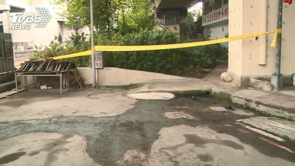 萬華區長順街水門外2020年爆發械鬥,造成1名男子死亡。(圖/TVBS資料畫面)