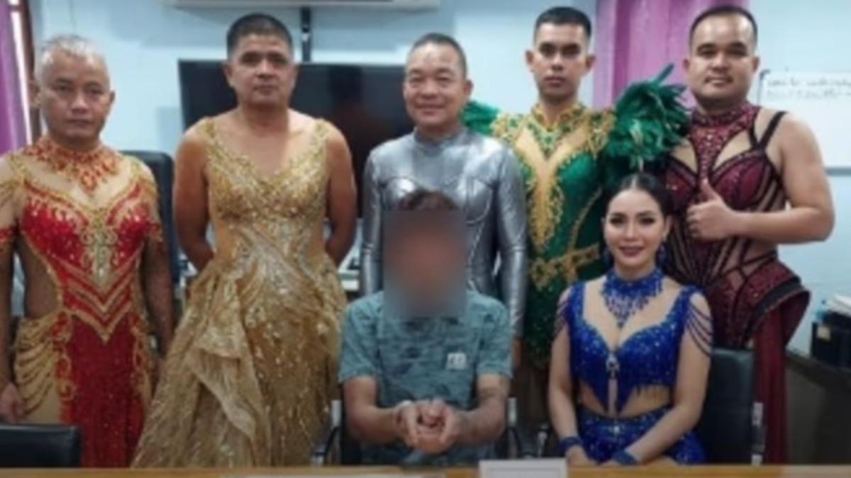 泰警化身變裝皇后緝毒? 警認了一原因用AI做圖、原照曝