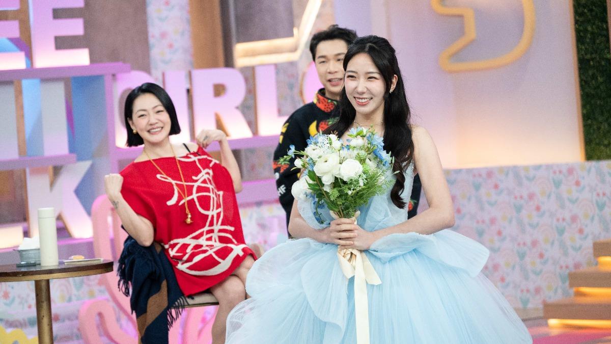 啦啦隊女神檸檬被「同個小三劈腿3次」，小Ｓ大傻眼。（圖／東森綜合台提供）