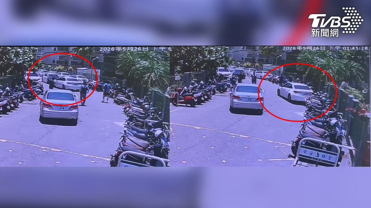 高雄仁武警方為逮捕毒販,派員警喬裝買家相約面交,29歲蘇姓男子察覺有警察埋伏,隨即駕車衝撞警車並掃倒8部汽機車後逃逸(圖/TVBS)