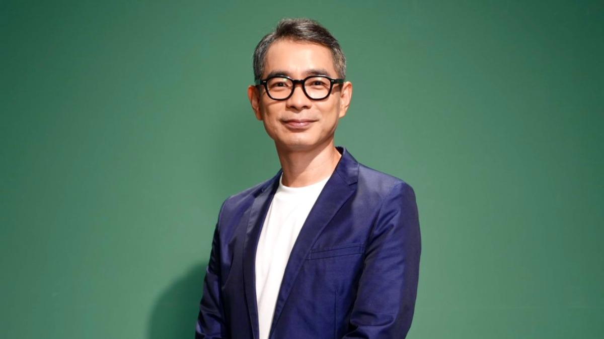 謝其文崇尚用跑步代謝負能量。(圖/大愛提供)