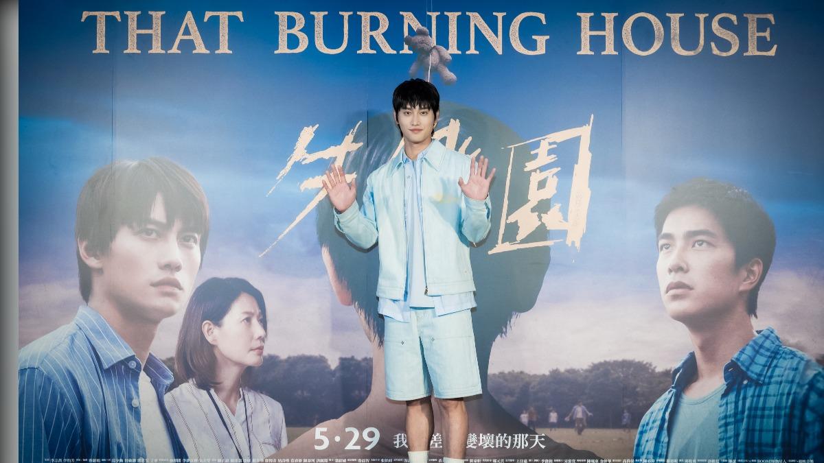 范少勳出席《失樂園》首映會。(圖/冬候鳥電影 、文策院提供)