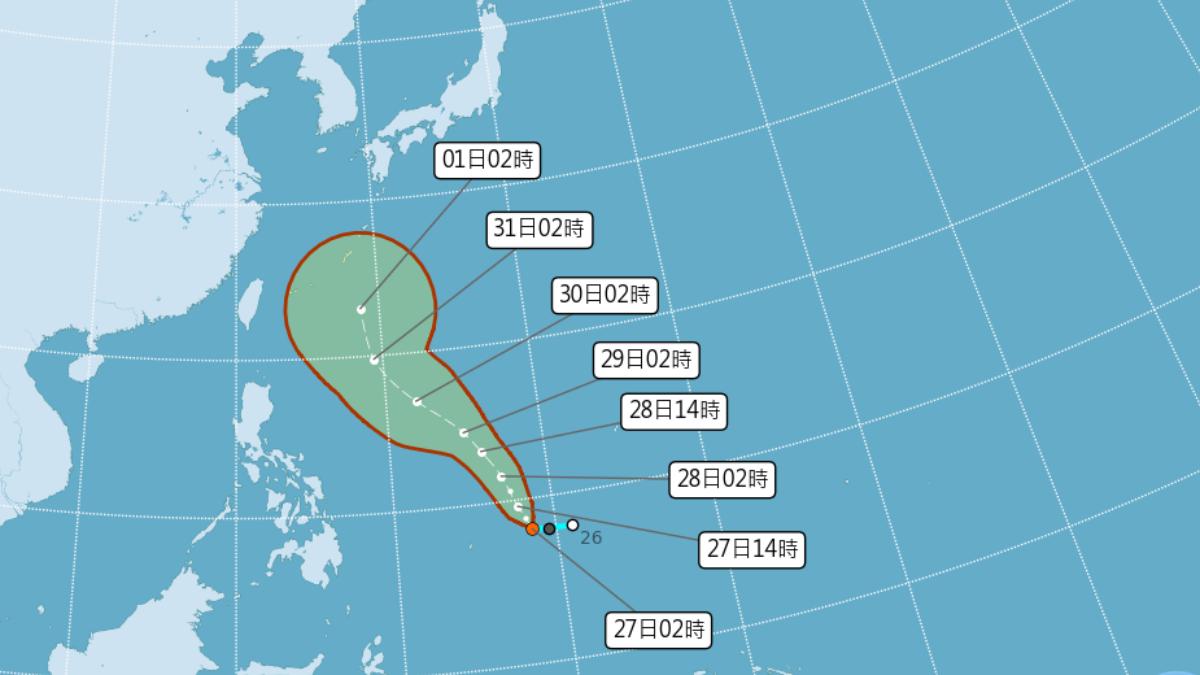 天氣/薔蜜颱風生成!最新路徑曝 外圍雲系「雨炸2地」
