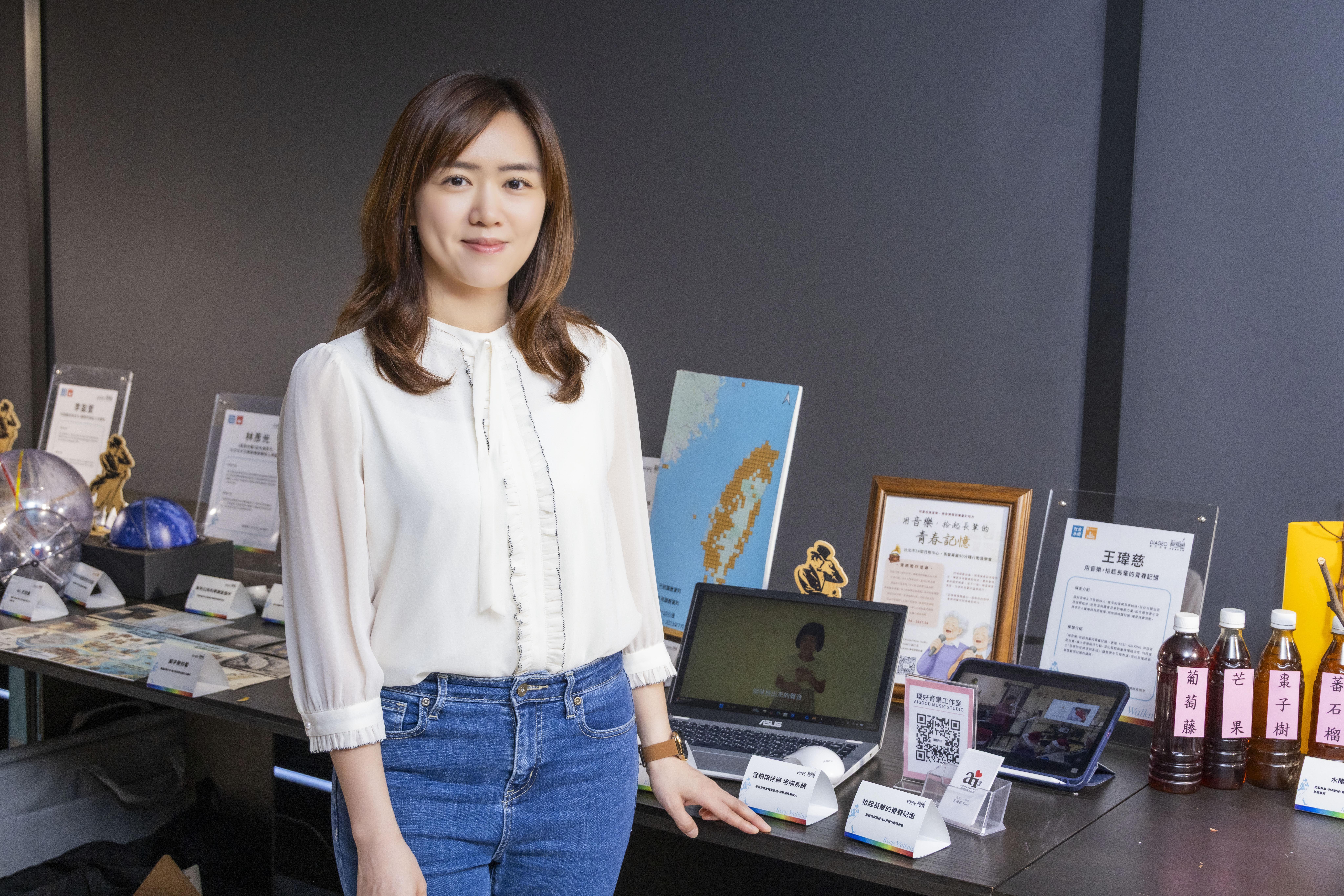 ▲王瑋慈【用音樂,拾起長輩的青春記憶】,讓音樂不只是表演,也是一種溫暖的陪伴 (圖/TVBS)