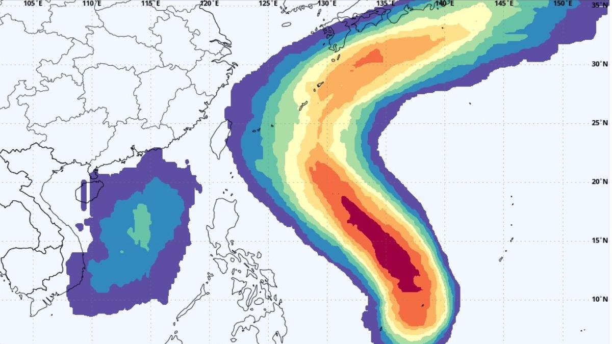 天氣/颱風薔蜜北上!專家示警「這天」最接近台灣