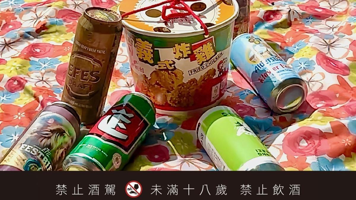 圭賢-全家-超商-啤酒-圭賢小卡-燈箱-吊飾-全家台發店-台啤-雲泡生啤酒-美廉社-