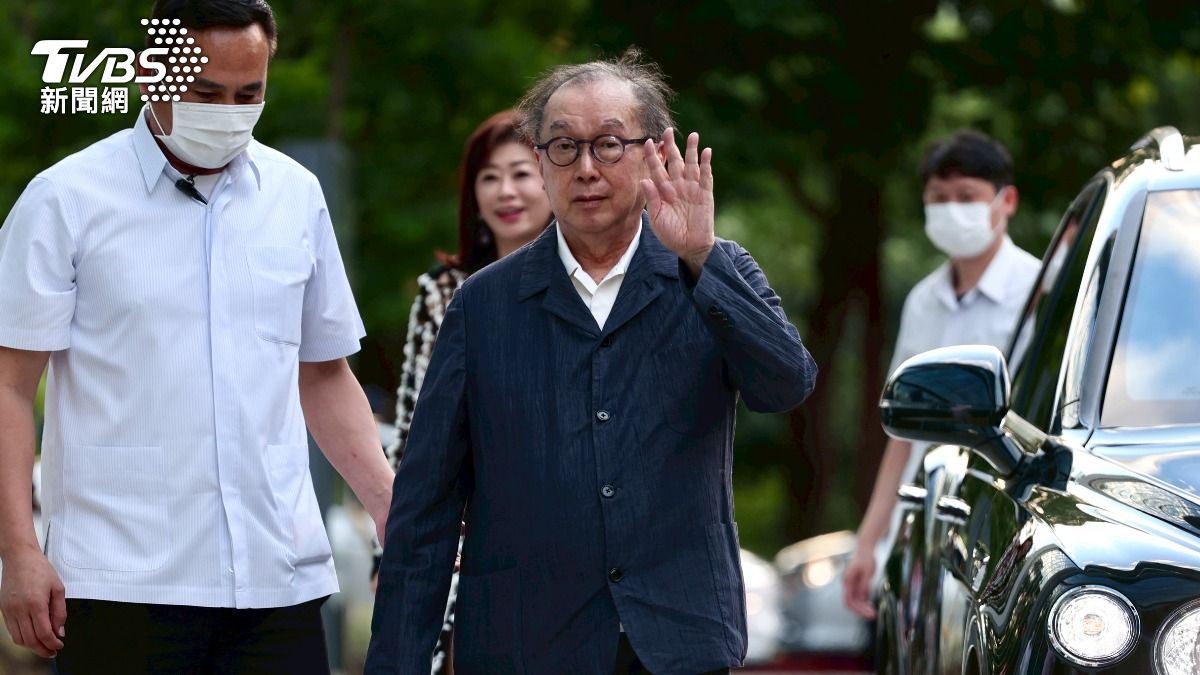 廣達董事長林百里。(圖/華子琛攝)