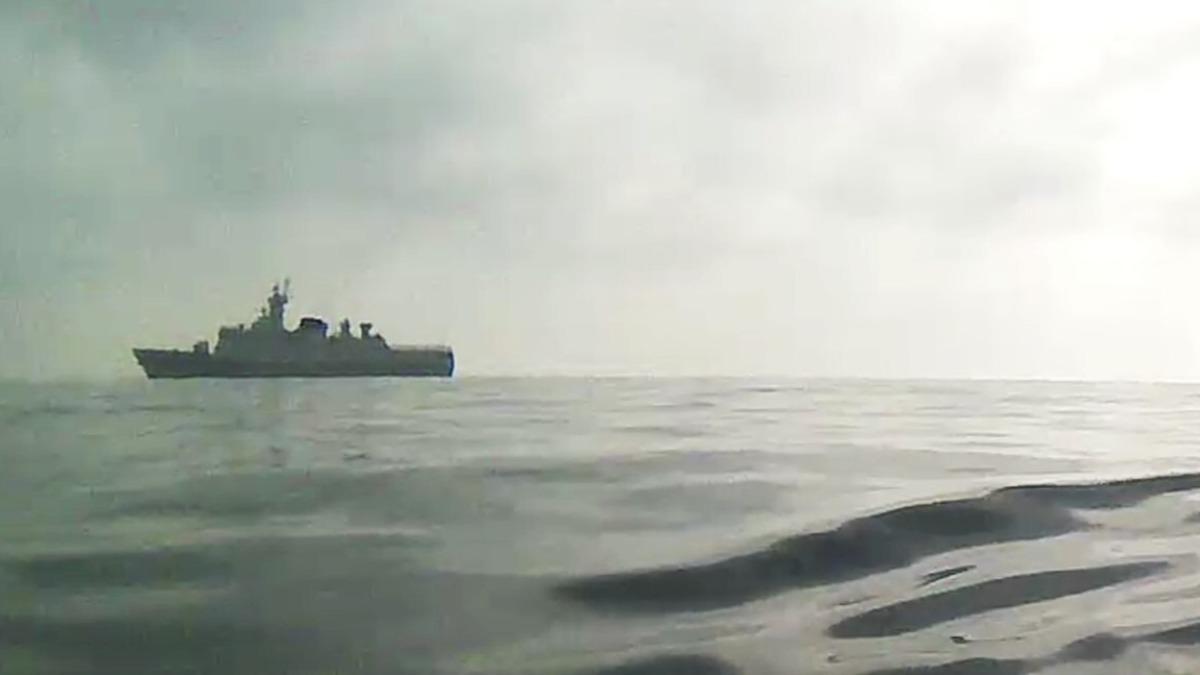 首次!美無人艇穿越台海 「直擊共軍艦艇」畫面曝