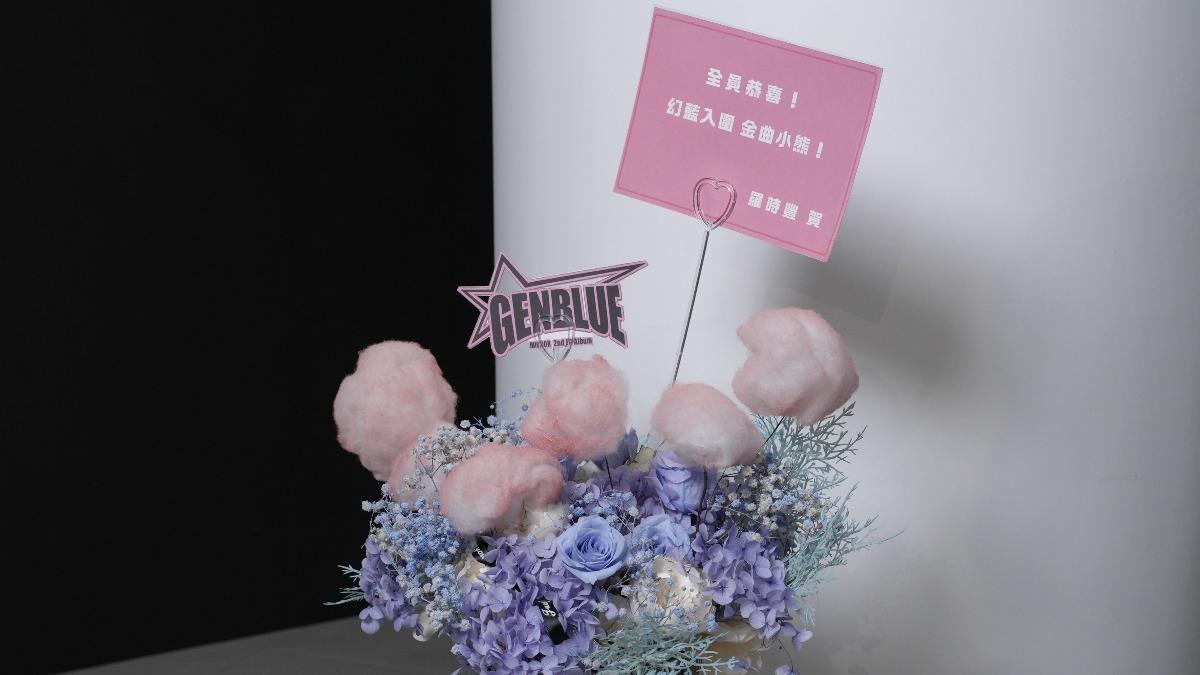 羅時豐祝福幻藍小熊入圍金曲。(圖/天空娛樂提供)