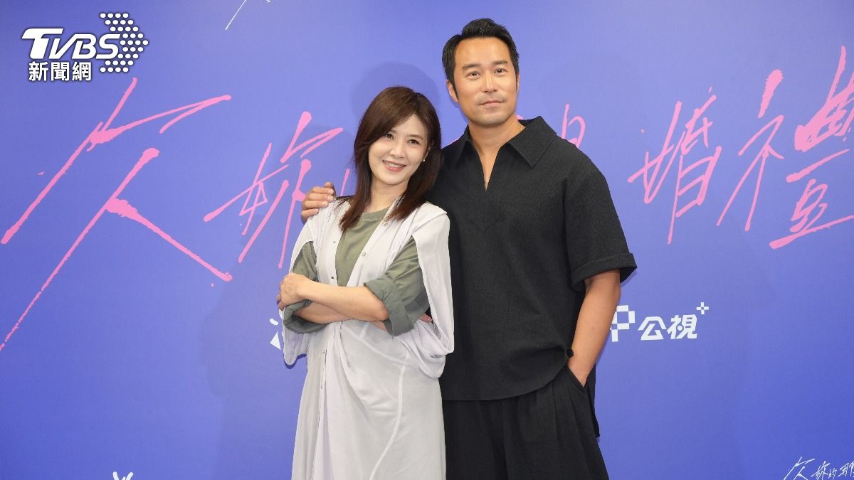 蘇慧倫、張孝全（右）搭檔演夫妻。（圖／張哲鳴攝）