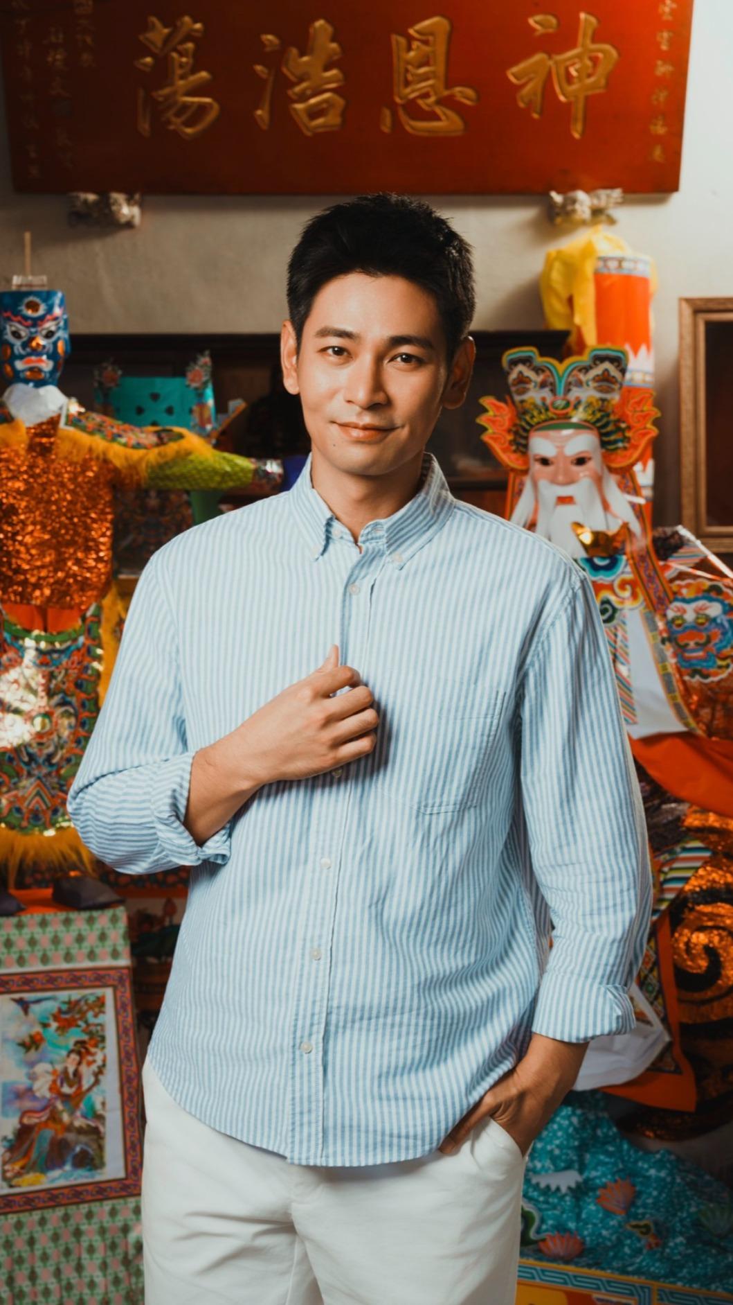 楊子儀得知《阿松與阿暖》將在三立播出,感到開心。(圖/民視提供)