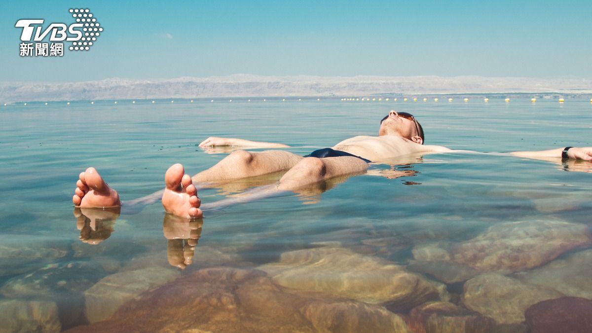 中東的死海正在乾涸。（圖／Shutterstock達志影像）