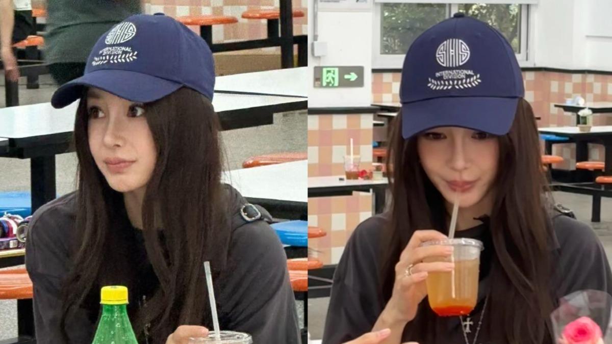 Angelababy現身校園義賣！「零修圖」側拍超震撼　秒登熱搜