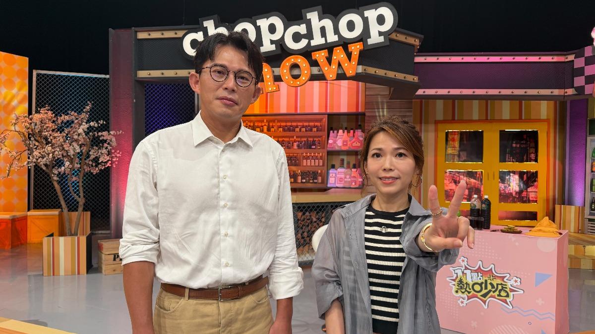 黃國昌、陳智菡。(圖/TVBS)