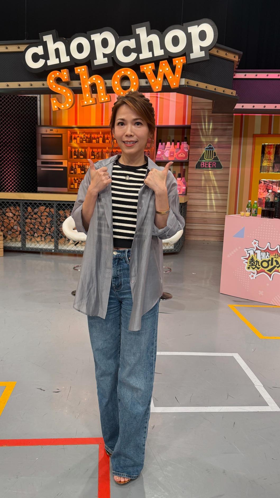 陳智菡當糾察隊抓來賓說謊。(圖/TVBS)