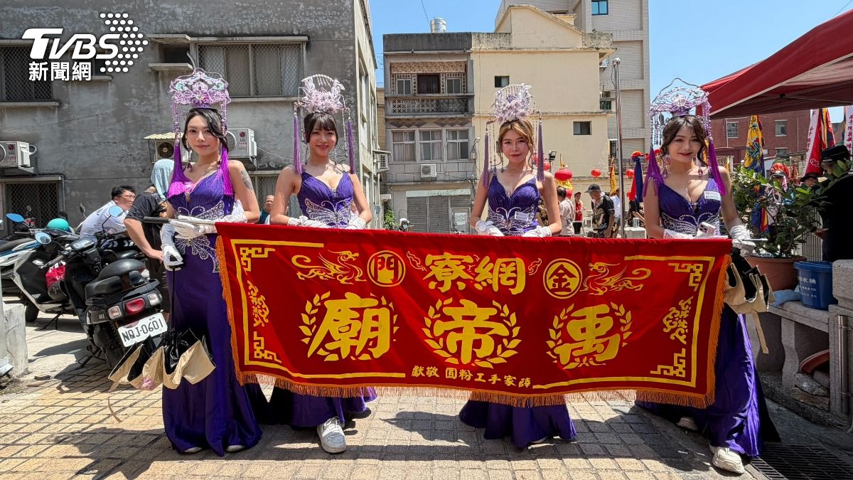 首次有禮生參與金門迎城隍活動。（圖／程子奕攝）