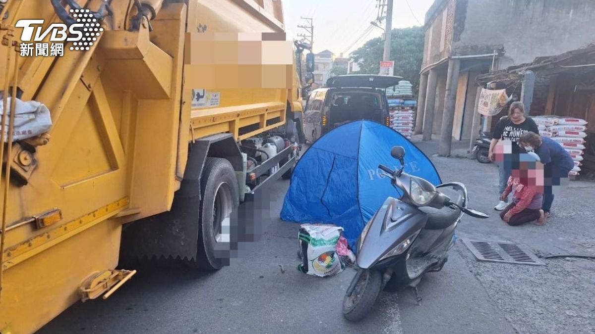 彰化7歲童誤催油門遭垃圾車捲入輾頭亡 嬤目擊心碎跪地