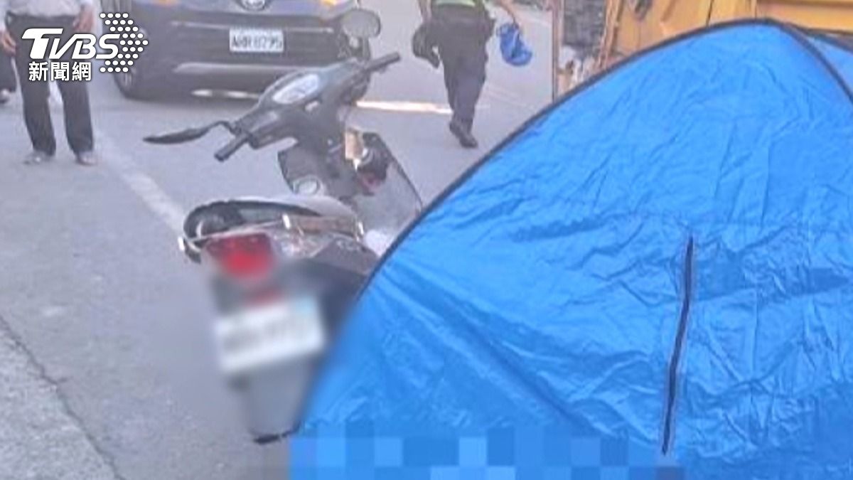 外婆事後被問及當時是否有熄火,她表示已經不記得了。(圖/TVBS)