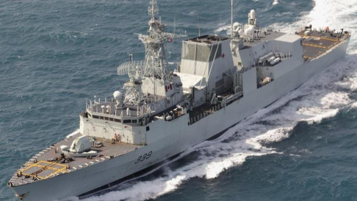 王毅赴加拿大前!加國軍艦穿越台海 陸外交部:反對損害中國主權