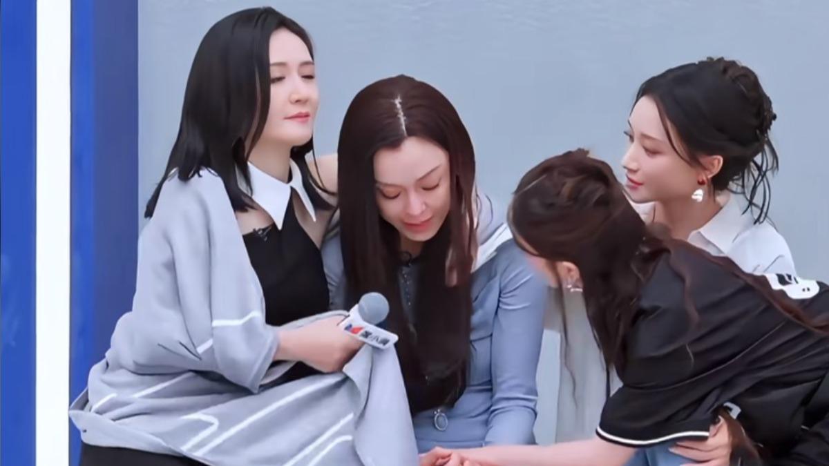 范瑋琪看著江語晨被選走，自己忍不住感傷哭了。（圖／翻攝自小紅書）