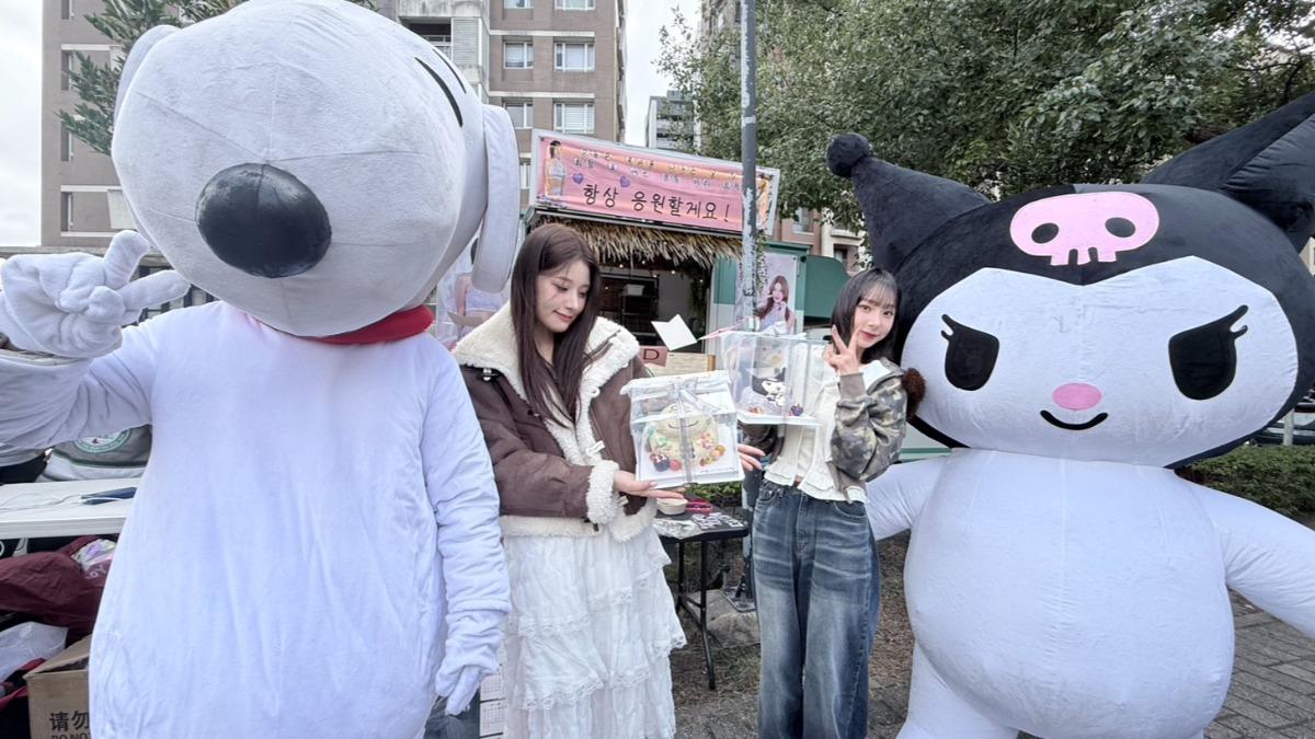 李藝斌(左)、鄭熙靜。(圖/經紀人提供)