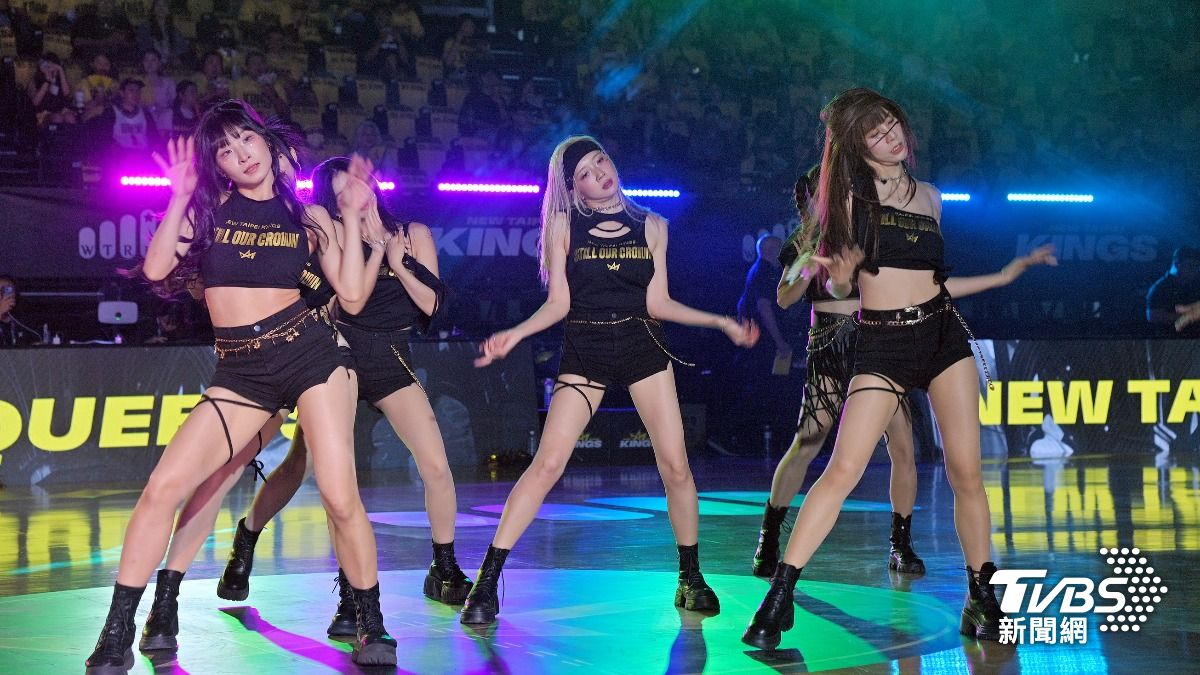 啦啦隊「Queens」分享應援亮點。（圖／胡瑞麒攝）
