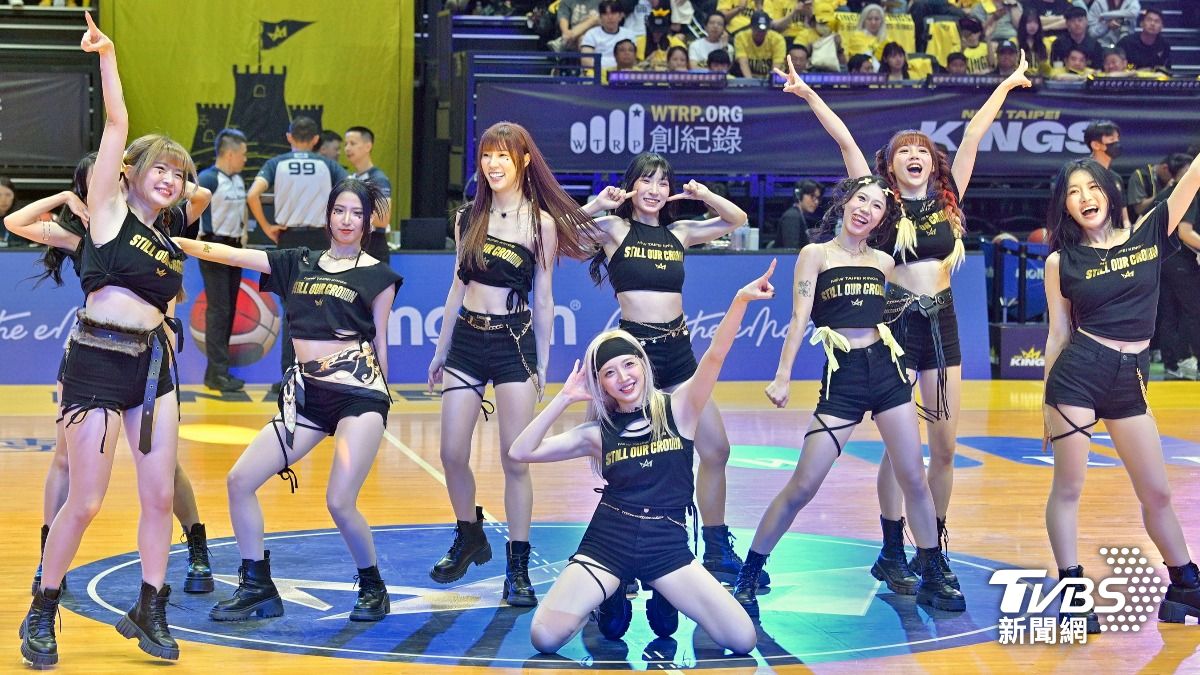 啦啦隊「Queens」分享應援亮點。（圖／胡瑞麒攝）