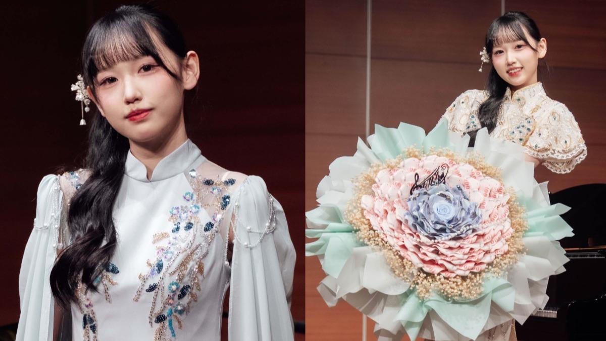 女團C位大學畢業美成這樣!驚收超大束鈔票花 幕後金主曝光