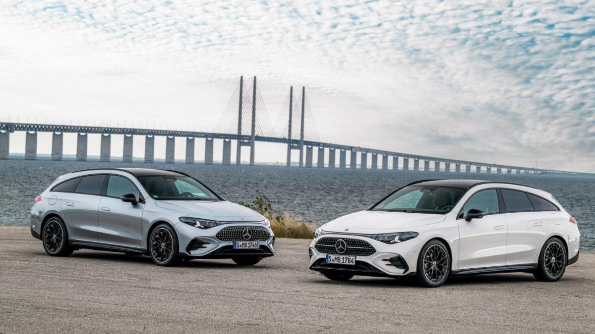 台灣導入的大改款CLA Shooting Brake,一共規劃三款車型。(圖/Mercedes-Benz提供)
