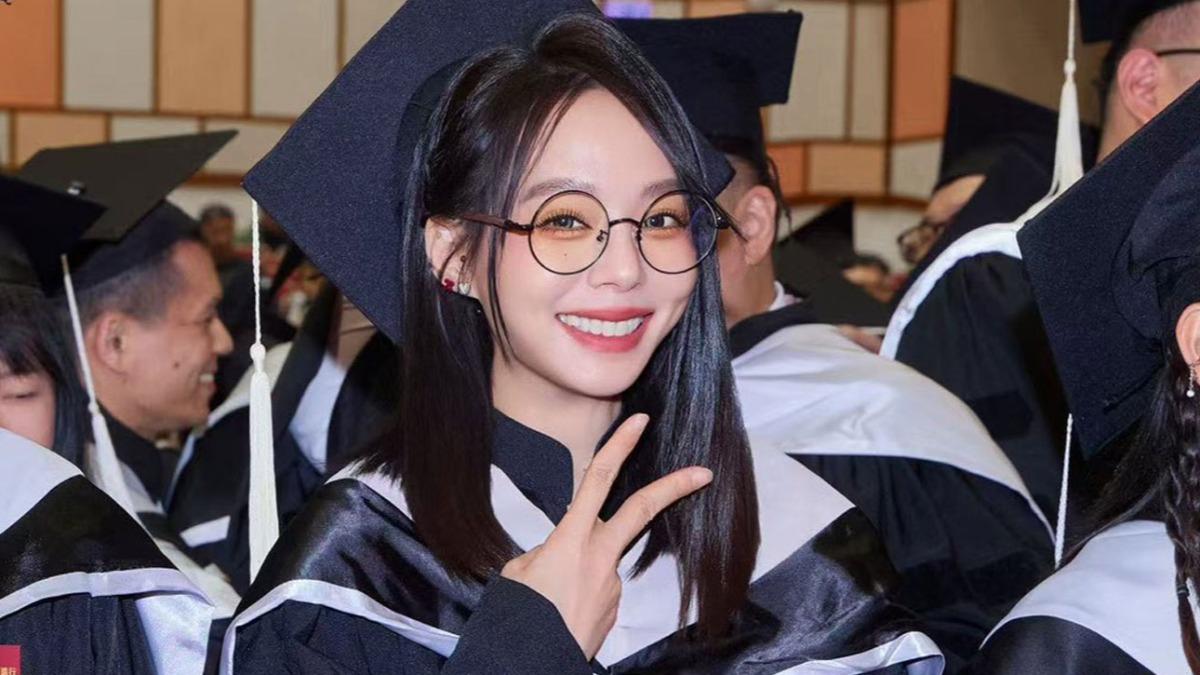 孫淑媚成最美畢業生!就讀碩士內幕曝光 還擔任學生會會長