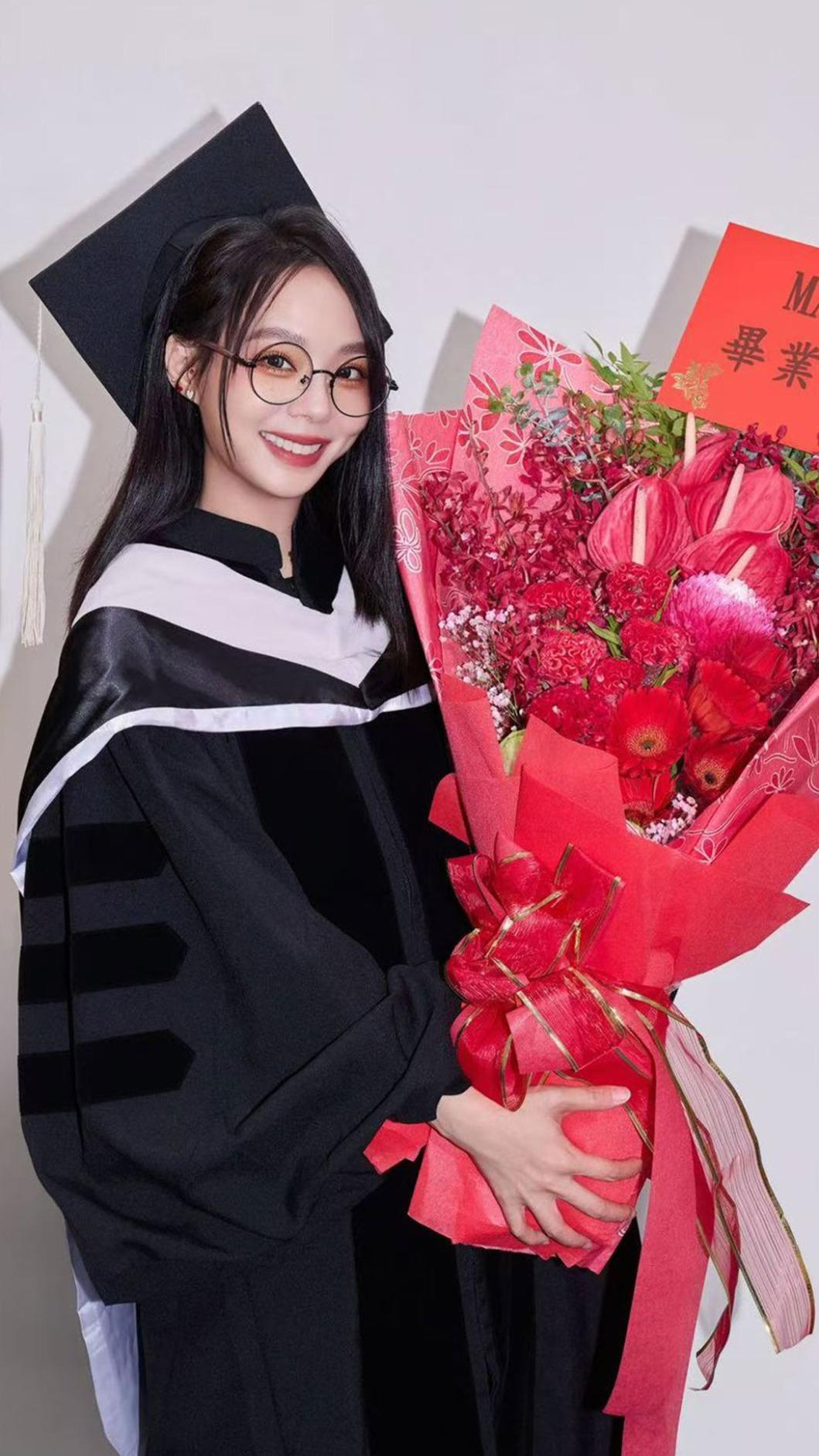 孫淑媚世新大學畢業。(圖/孫淑媚提供)