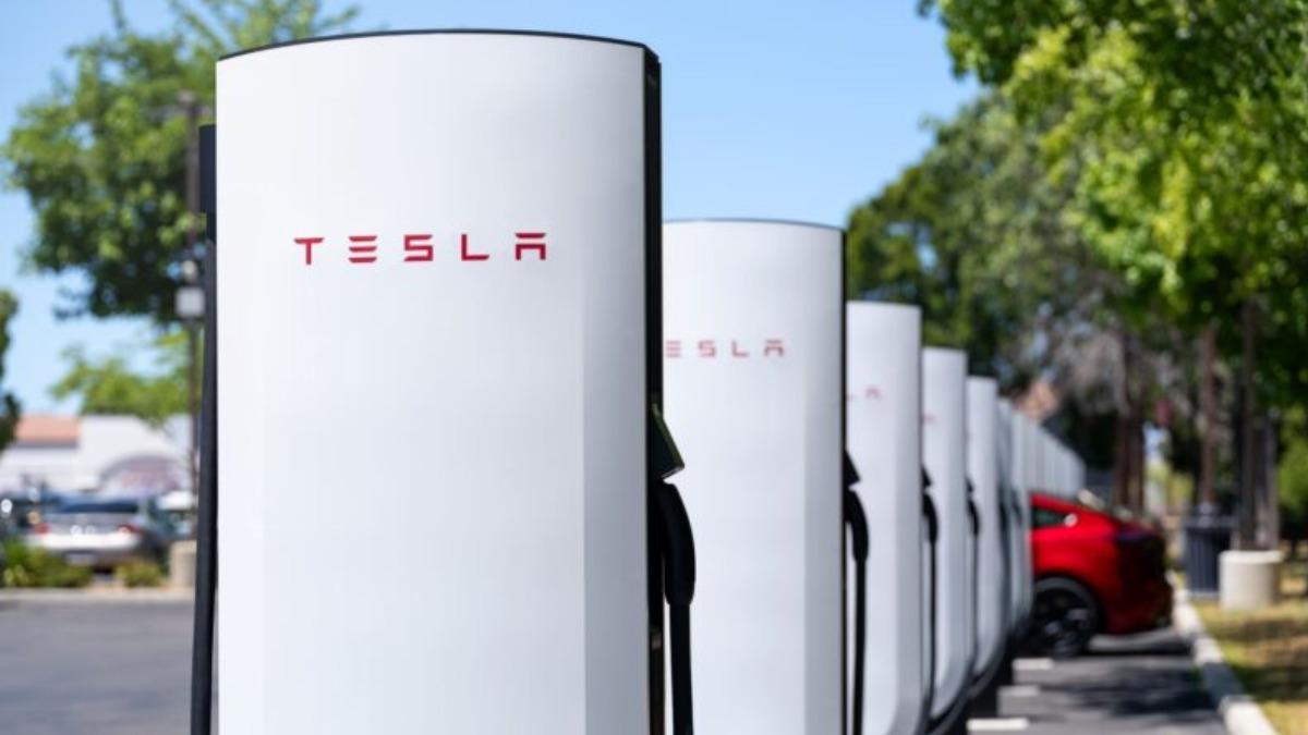 台灣特斯拉在台建置的超級充電站多達115座。(圖/Tesla提供)