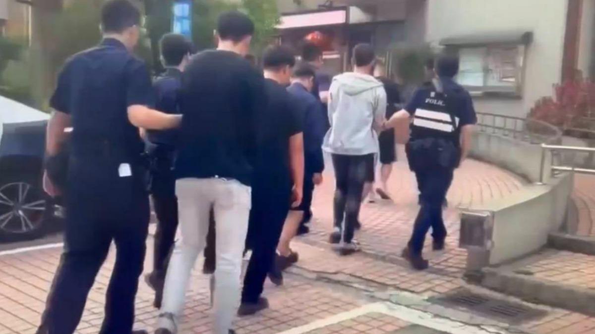 警方將涉案人員以涉嫌聚眾鬥毆、傷害、妨害自由等罪偵辦後移送金門地檢署偵辦。(圖/警方提供)