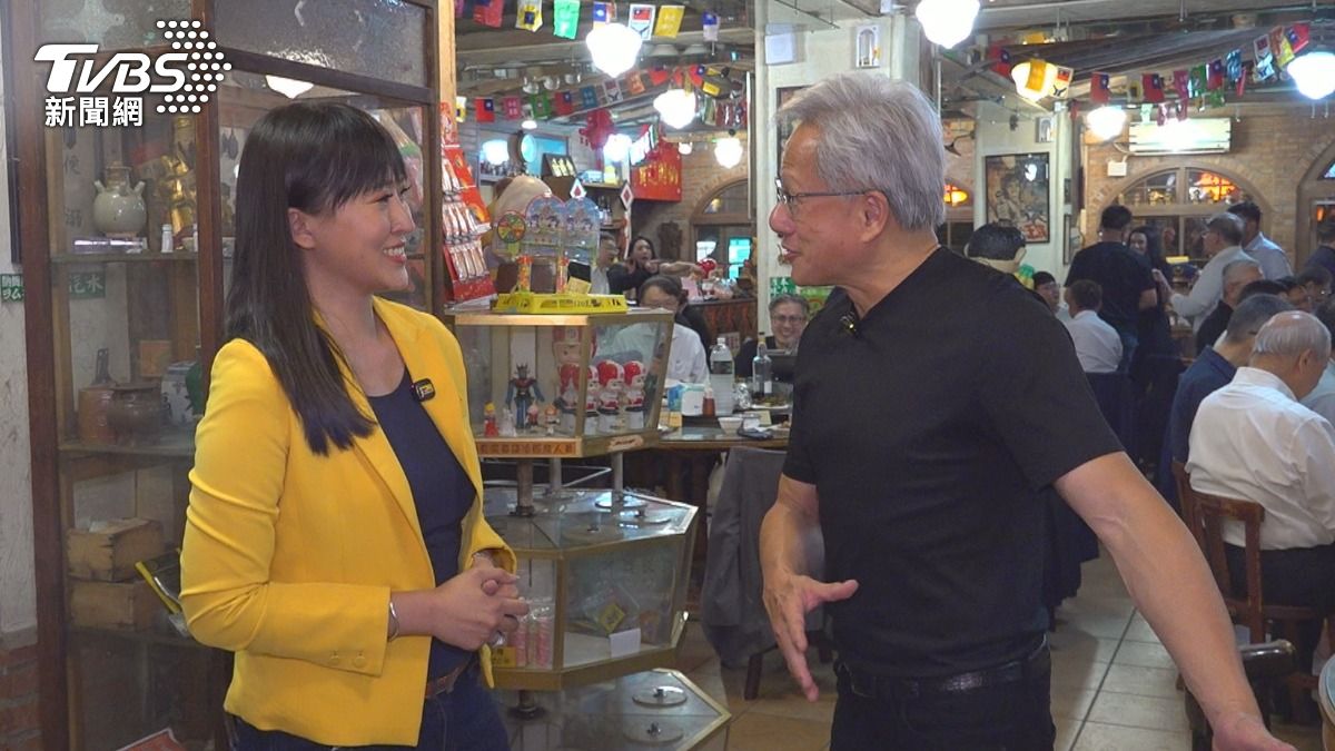 專訪側寫/兆元宴成輝達武力展示:台灣超強供應鏈疊出黃仁勳的AI五層蛋糕