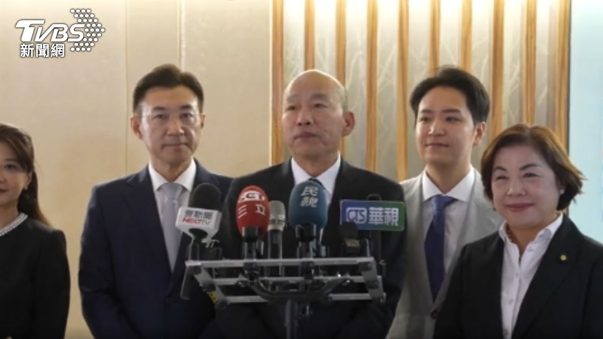 避會面？　IPAC創辦人：韓國瑜訪英期間拒見。（圖／TVBS）