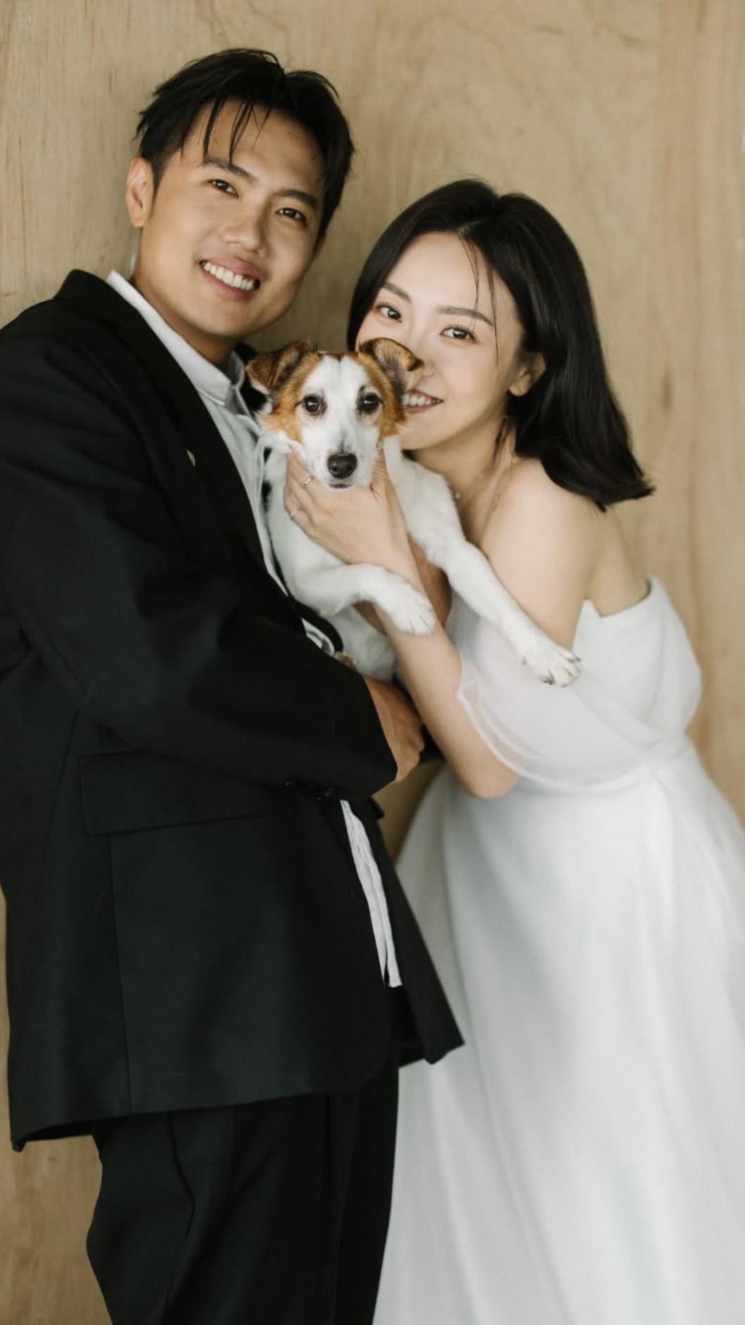 洋蔥一家三口。(圖/翻攝自洋蔥IG)