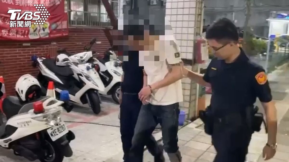 警方以《刑法》竊盜罪嫌將袁男移送新北地檢署做後續偵辦。(圖/TVBS)