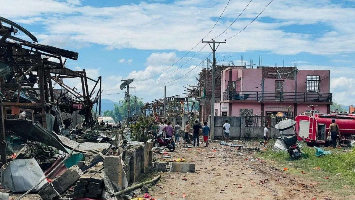 緬中邊界發生大爆炸約50人罹難 確切起因待查
