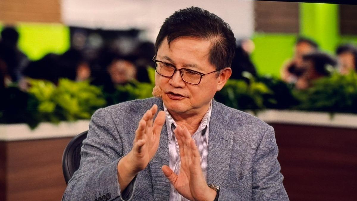 和碩董事長童子賢。(圖/翻攝GTC直播)