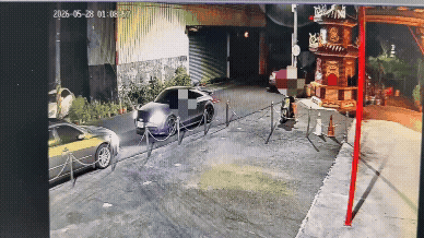 員警遭毒駕車輛衝撞。(圖/TVBS)