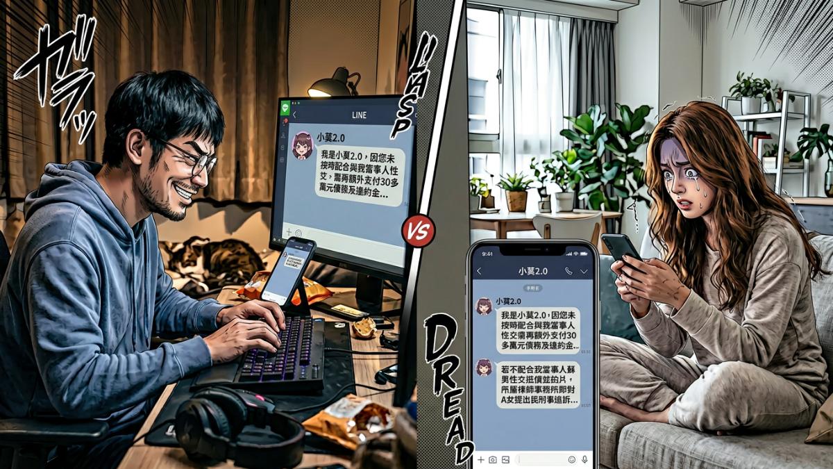 借10萬約定肉償…惡男扮女律師逼拍性愛片 判刑10年
