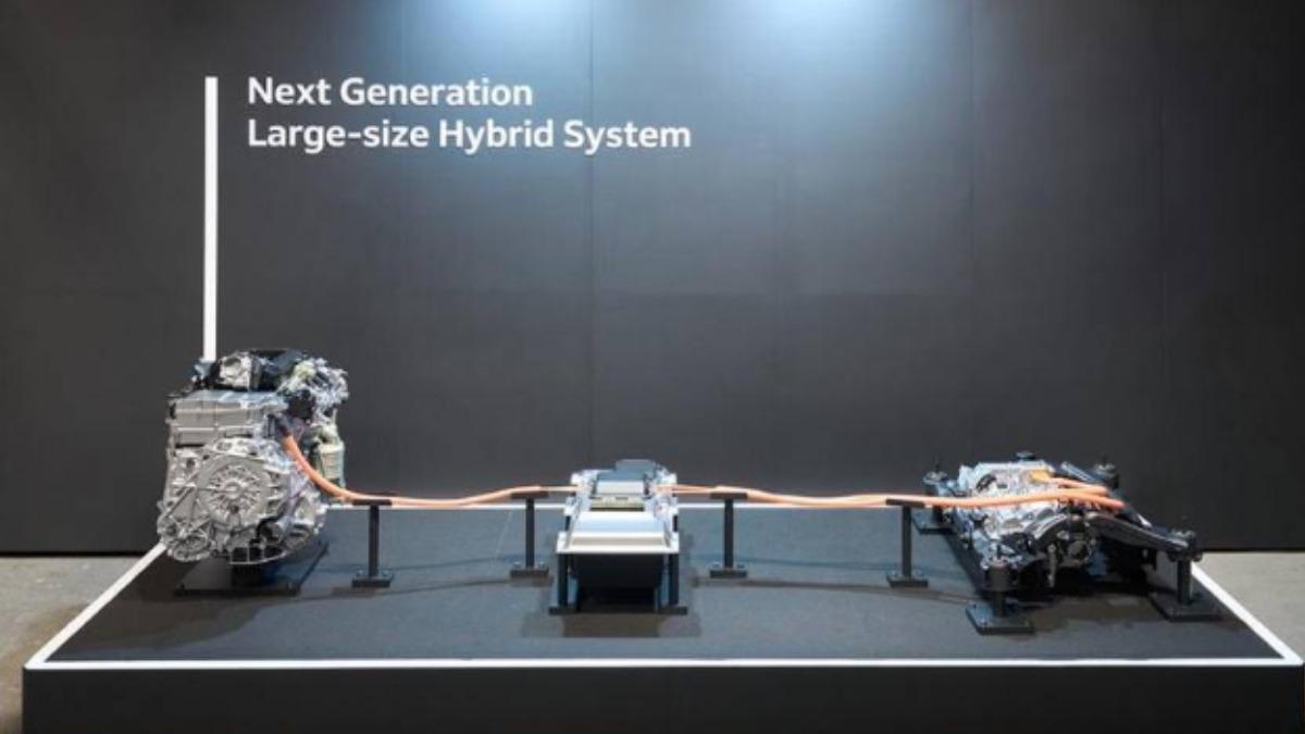 Honda日前舉行四輪技術研討會時，首度公開下一代大型Hybrid動力系統。（圖／Honda提供）
