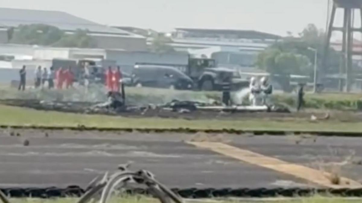 T-34教練機墜毀「2飛官殉職」 陳水扁悼:國家重大損失