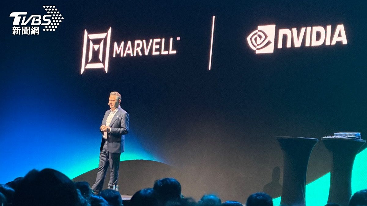 Marvell和Nvidia今年3月已宣布合作。（圖／蘇憶歡攝）