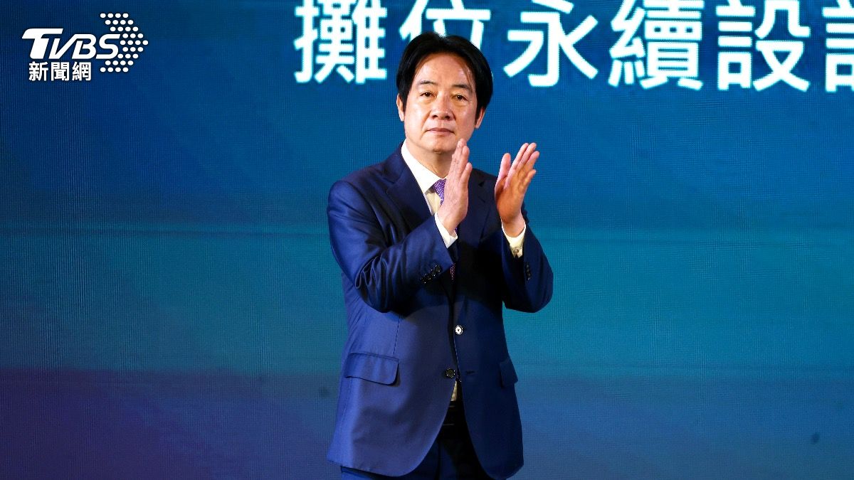 賴清德強調,政府會維持台海和平穩定現狀。(圖/華子琛攝)